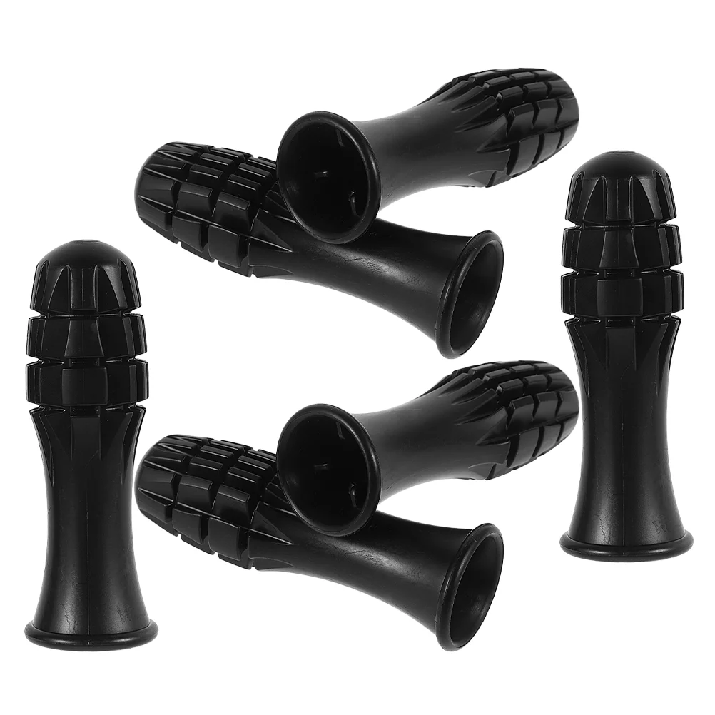 

3 Pairs Football Machine Handle Cleats Foosball Table Plastic Accessories Grip Pvc Soccer Handles Replacement Parts