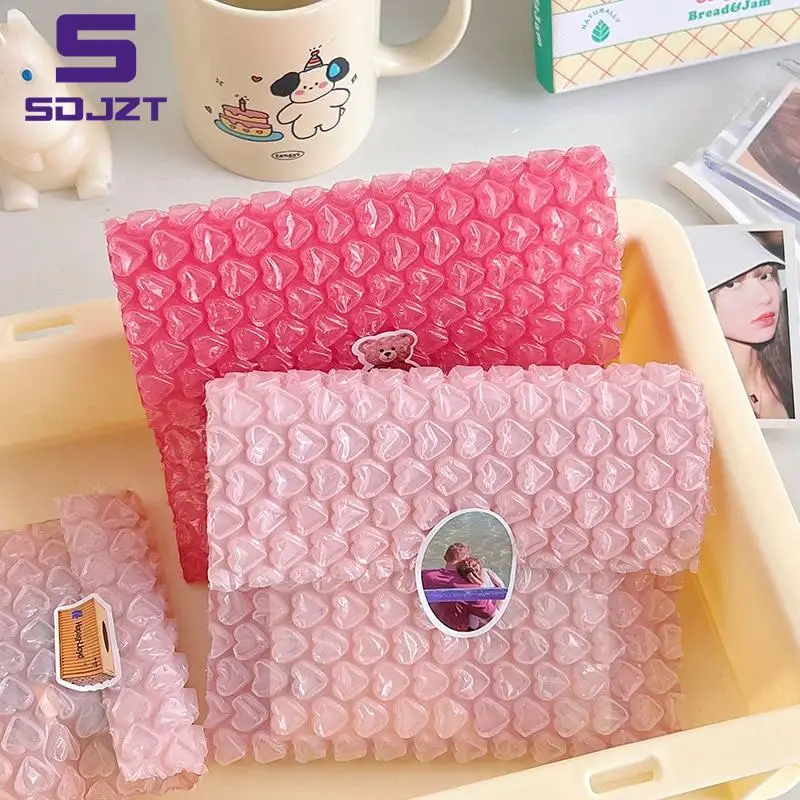 10pcs Pink Love Bag Bubble Envelope Bubble Envelope Padded Envelope Packaging Bag Business Bubble Envelope Mailing Packaging Bag