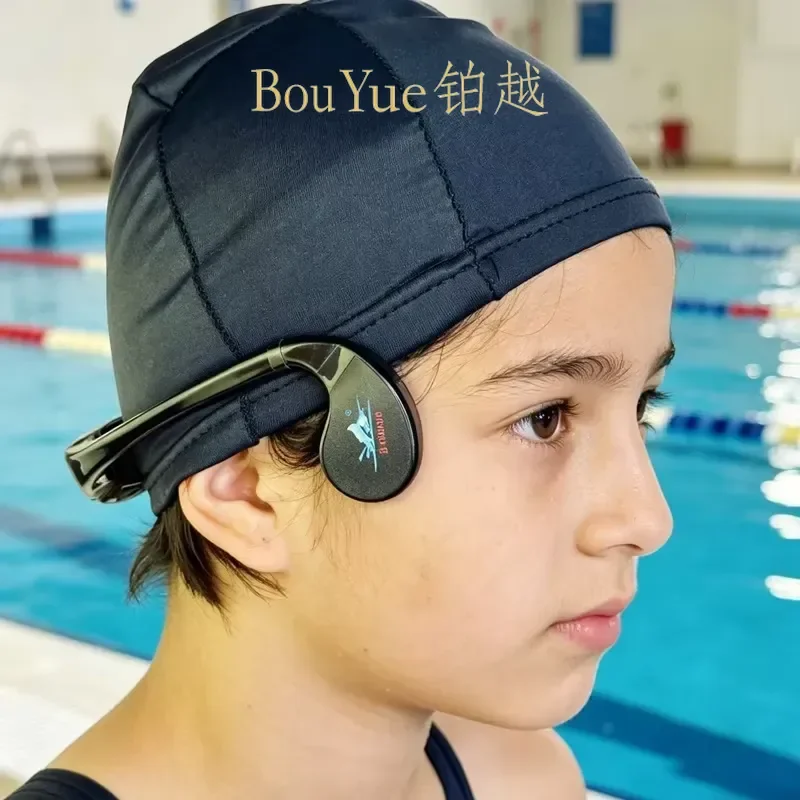 Bone Conduction Swimming Headphones IPX8 Waterproof 7 Channel Digital Display 500mAh Battery Compatible with H900 H800 H700