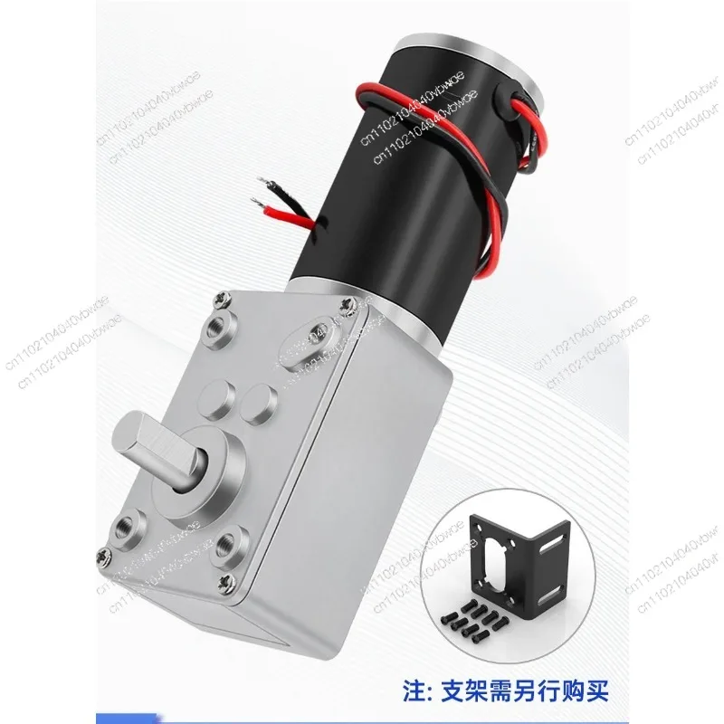 470 Rpm, Single Motor, Micro Motor, Large Torque, Right Angle Speed Regulation, Positive and Reverse Gear Motor 12V 24V