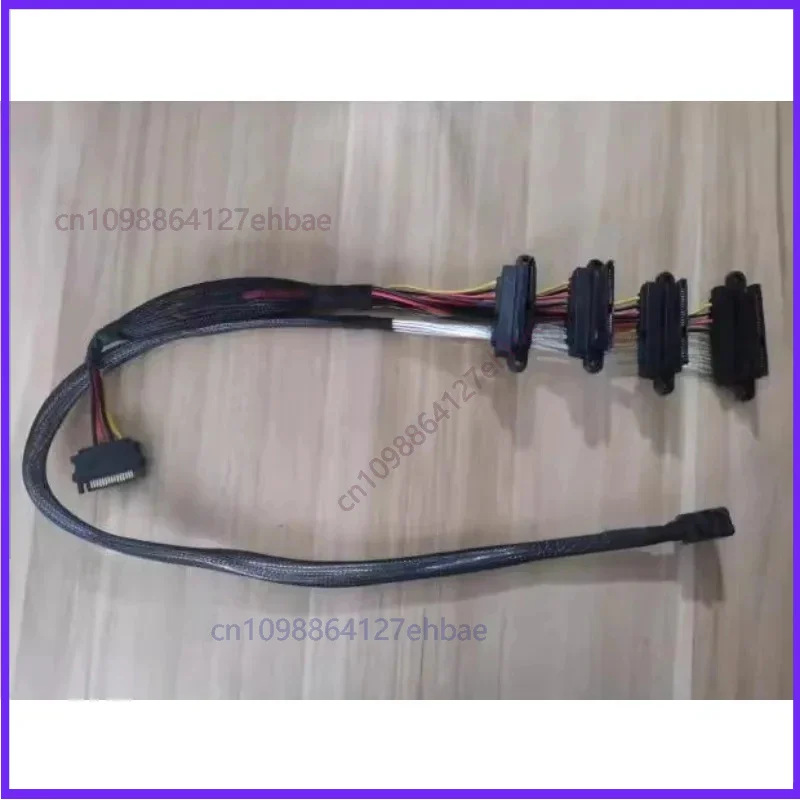 New Mini SAS SFF-8643 To 1 Minute 4 SFF-8482 Server 12G Array Card Hard Disk HD Data Cable
