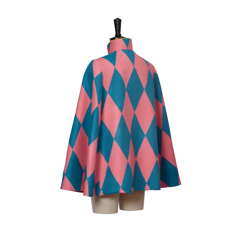 เสื้อคลุมฮาโลวีนสำหรับชายและหญิงเสื้อคลุมฮาโลวีนเล่นบทบาท "ย้ายปราสาท" ชุดคอสเพลย์ผู้หญิงเห่าหอน