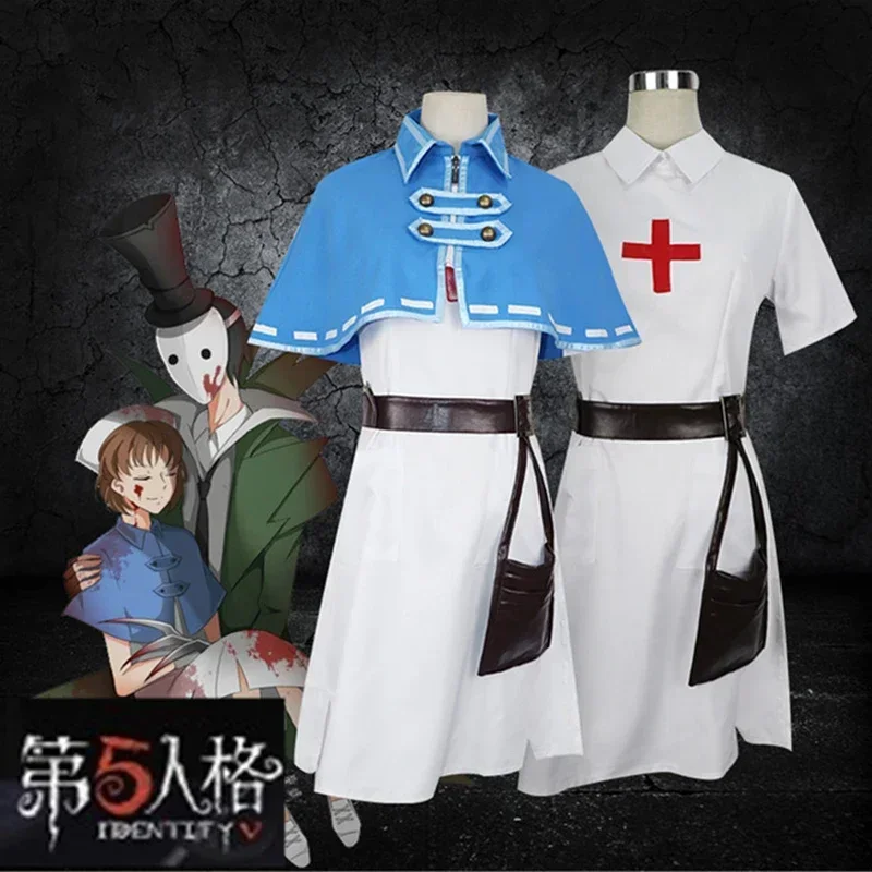 

Game Identity V Cosplay Costume Doctor Nurse Emily Dyer Fifth Personality Cos Suit Girl Children Dress Halloween Party Cloth Kid