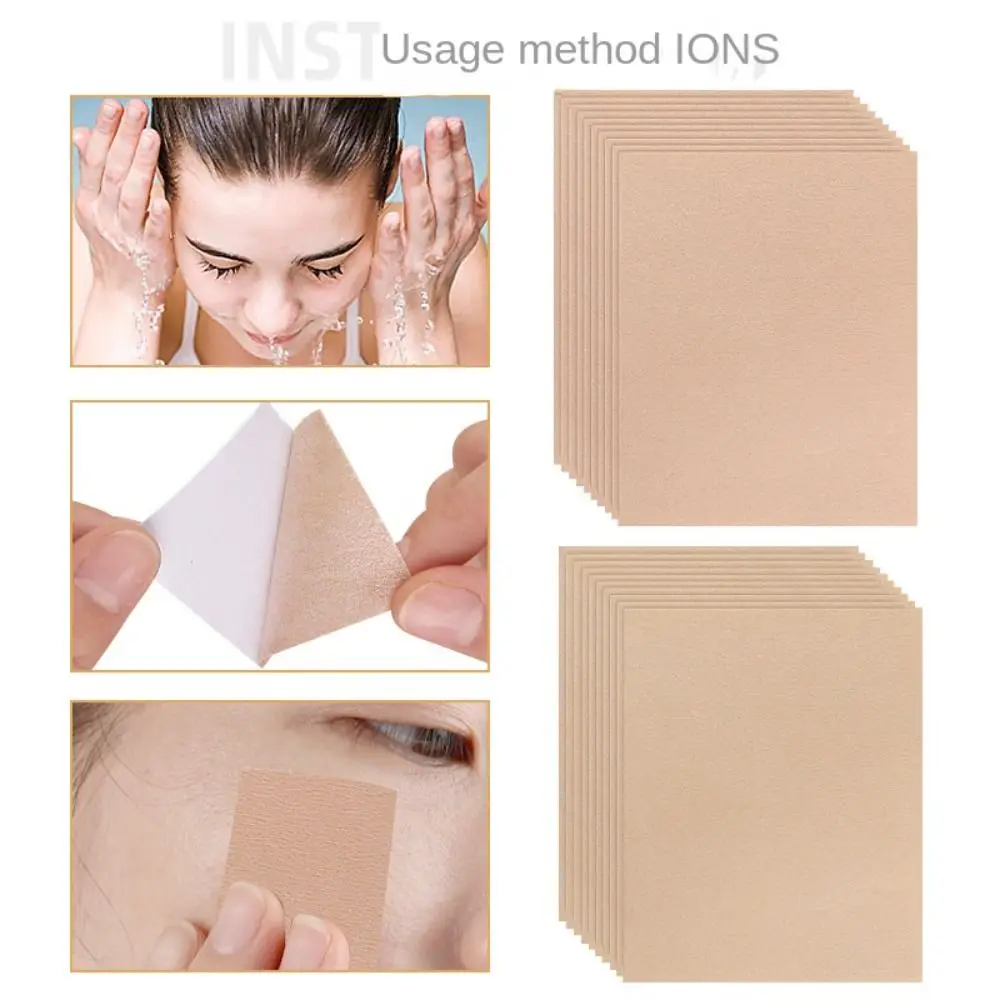 5pcs/set Waterproof Tattoo Concealer Stickers Natural Look Ultra-thin Scar Flaw Concealing Tapes Full Coverage Nonwovens