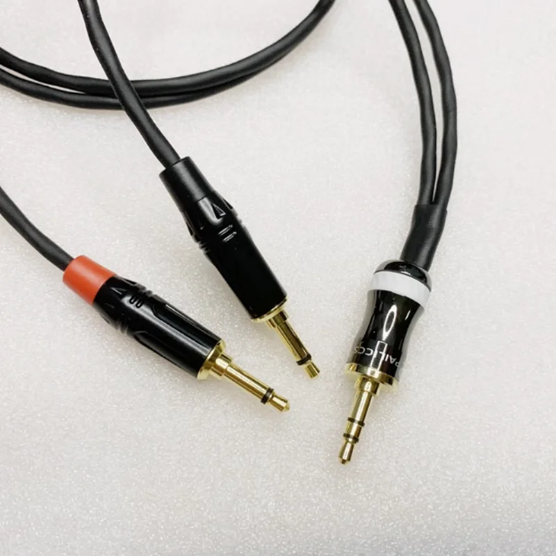 Fever level dual shielded 3.5mm stereo 1-2 or so 3.5mm mono computer audio headphone audio cable