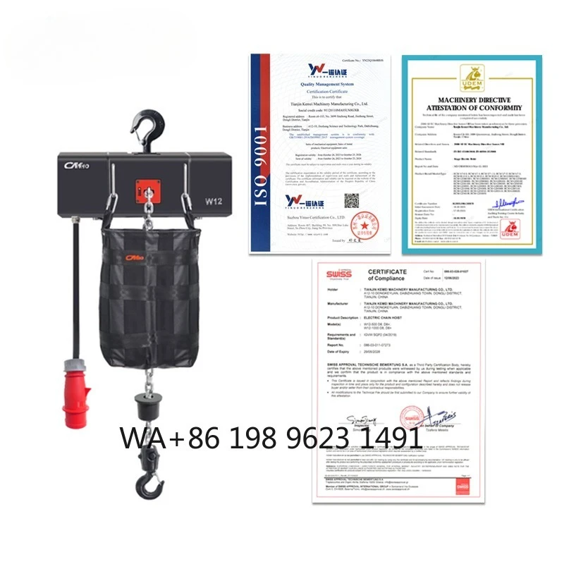 Electric Chain Hoist Stage Truss Lifting Hoist for Concert Event Stage Lighting Equipment Multiple Specs Durable Low Price