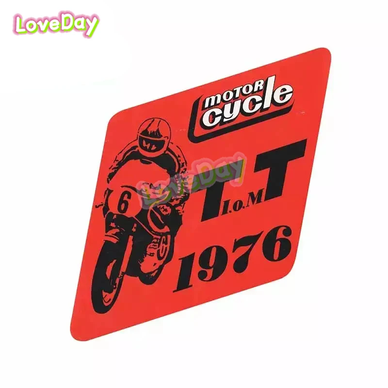 Isle of Man TT Racing Logo Car Stickers Auto Motorcycle Scratch Decorative Stickers Vinyl Waterproof Accessories Stickers