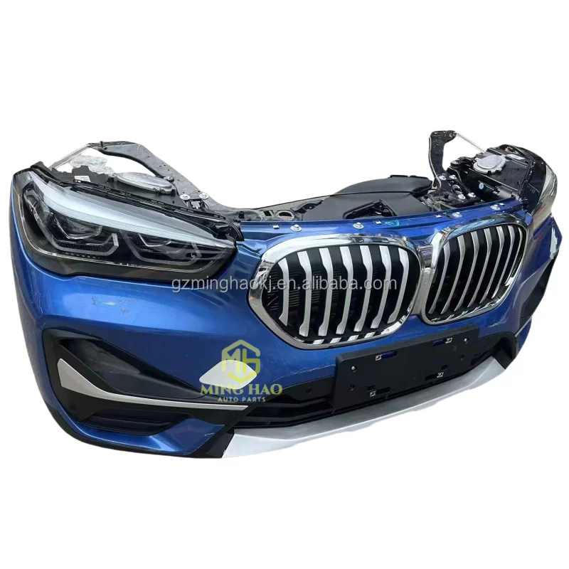 New For  X1 bumper F48/F49 - Complete front bumper grille, radiator, radar and headlights. - view 2