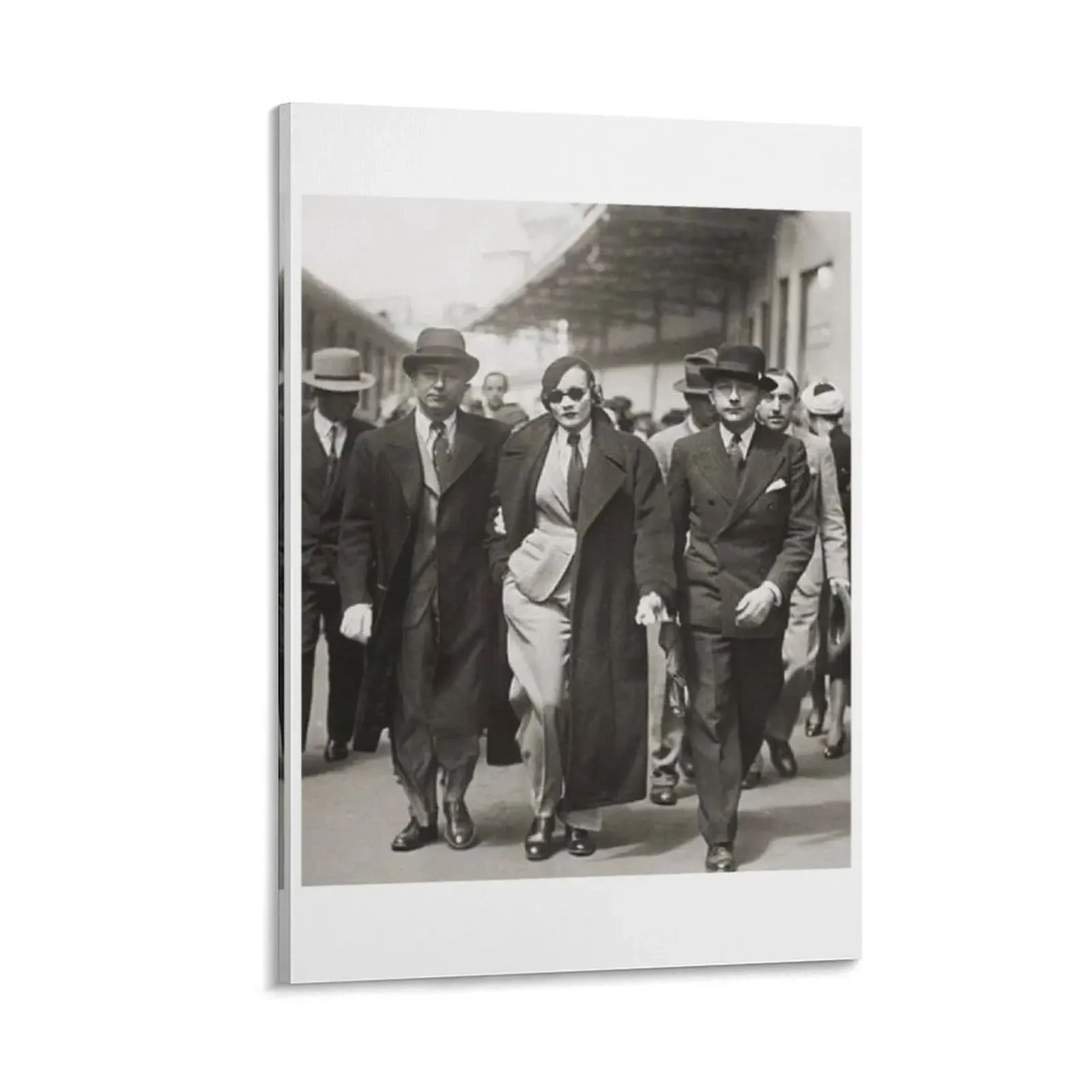 

Marlene Dietrich Arrested Canvas Painting Decoration Decoration for bedroom bedroom decor Bedroom deco