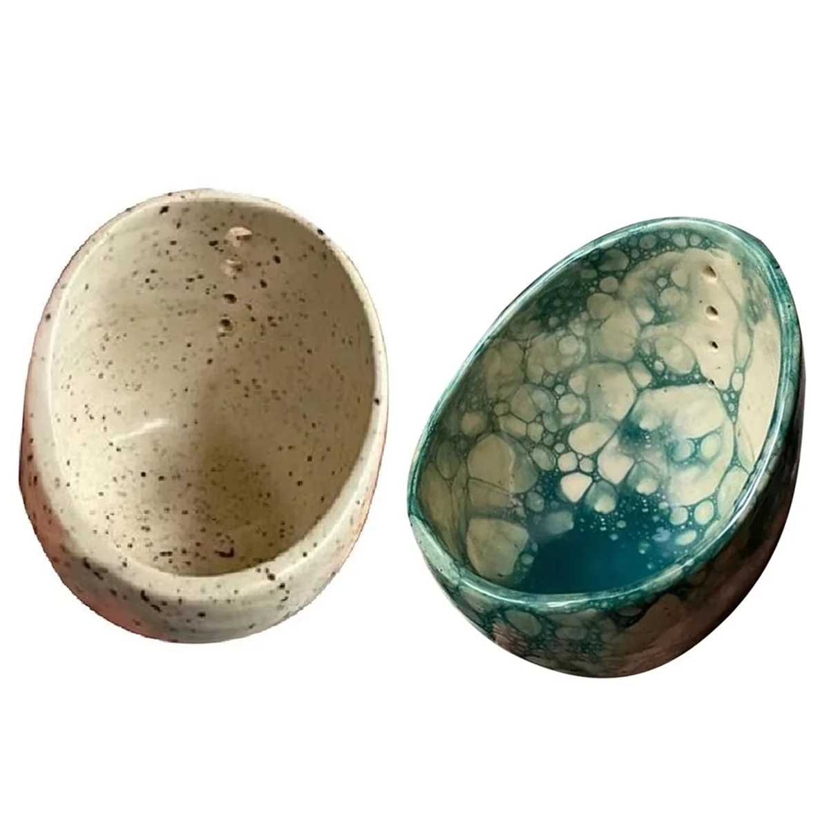 

ABAB Resin HerbStripper Bowl New Handmade Resin HerbStripper Suitable for Stripping Leaves of Cilantro and Rosemary