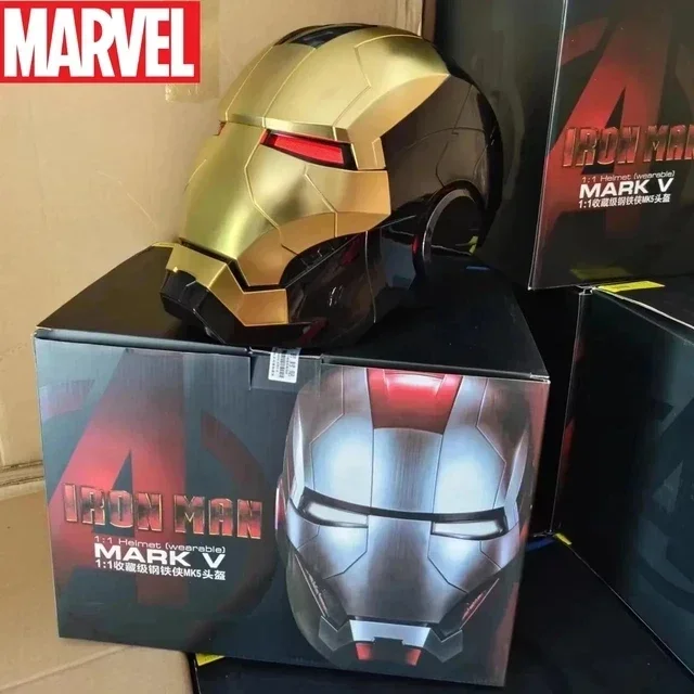 アイアンマンMk5ヘルメット オートマチック 1:1 音声コントロール