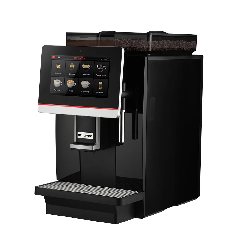Dr. Coffee CoffeeBar Smart Commercial Automatic Coffee Machine Bean To Cup Espresso  With Powder For Business Shop