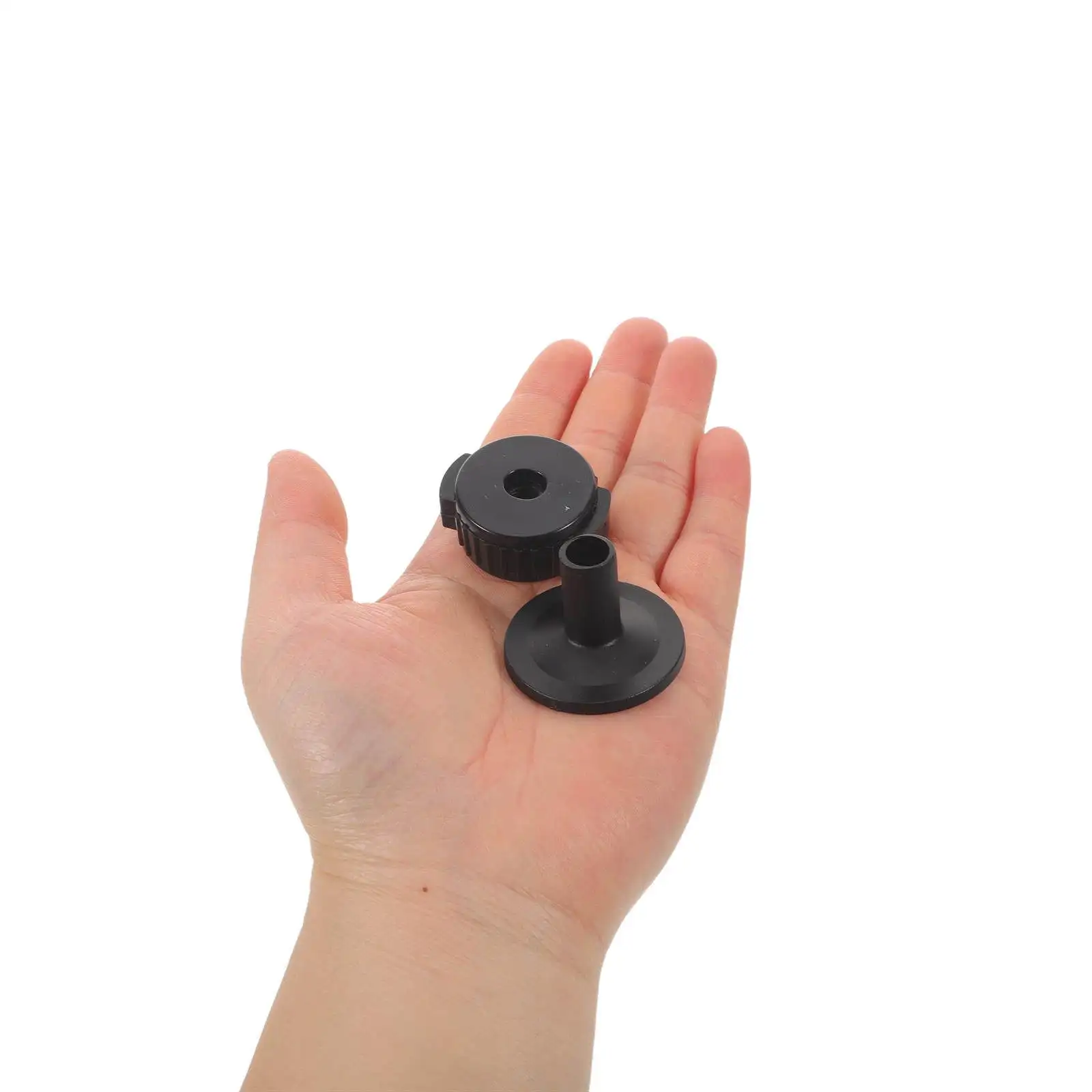 1Set Cymbal Quick Release Nuts Drum Kit Plastic Clamp Fast Installation Percussion Replacement Accessories Black