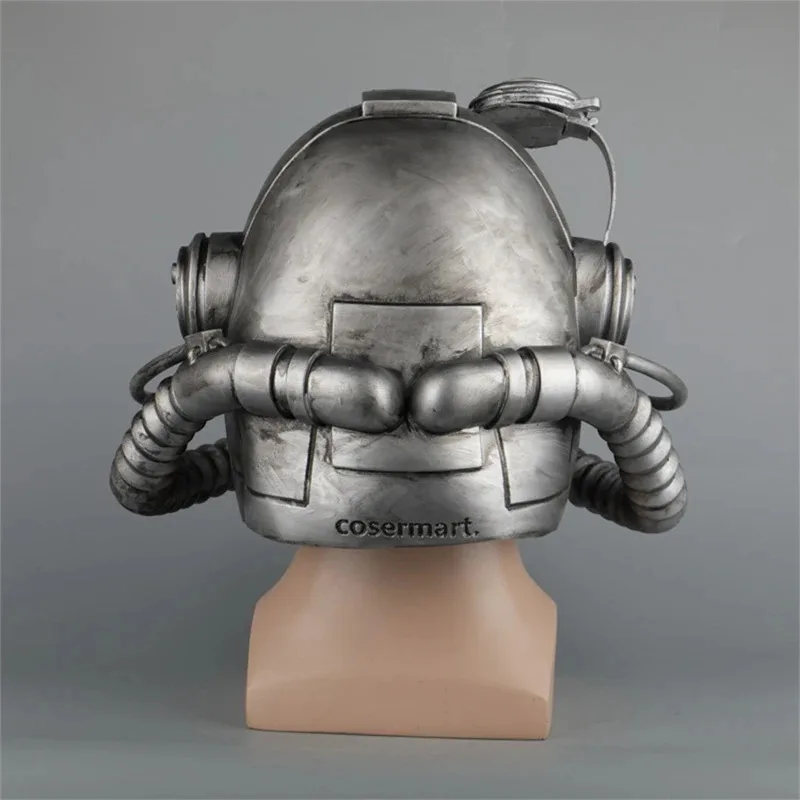 

qa15676 Vault Boy Cosplay Radiation Soft PVC Mask Power Armour Helmet Masks Halloween Masquerade Party Carnival Costume Props