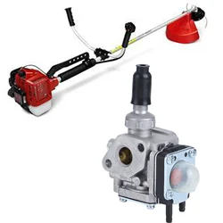 Carburetor Replacement Outdoor Gardening Tool Lawn Mower Carburetor Carb Replacement for TH43 TH48 Engine Lawn Mower Carburetor