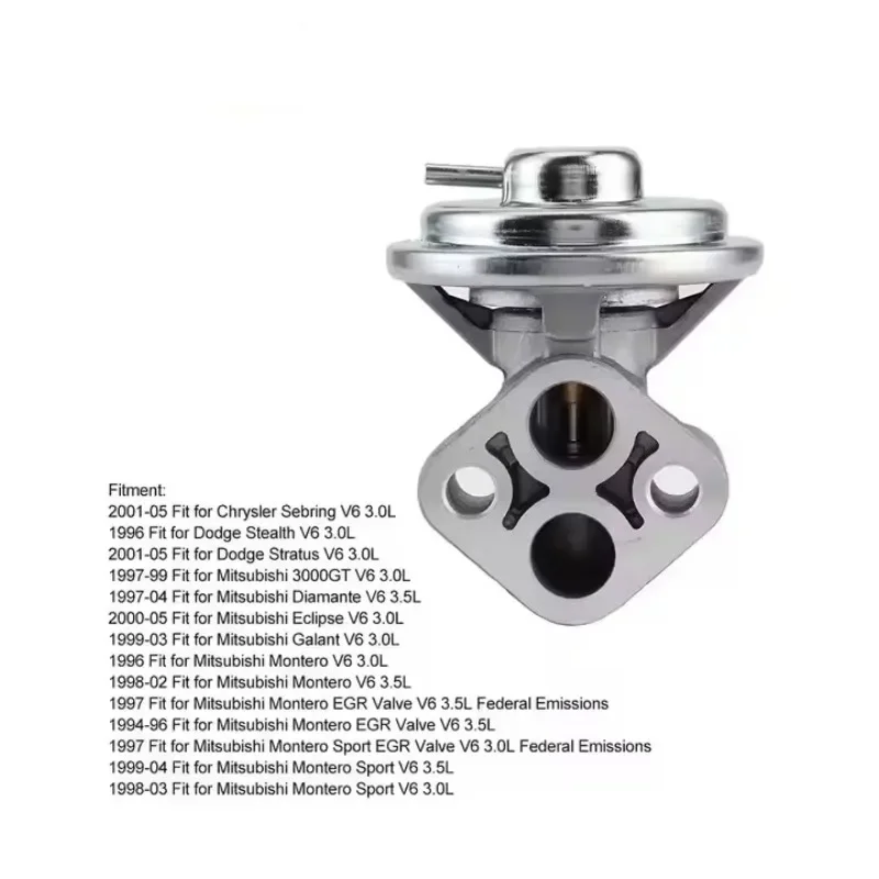 MD199283 Nieuwe EGR Klep K5T58980 2845038210 Voor Mitsubishi 3000 GT Diamante Eclipse Galant Mighty Montero Dodge Stealth Chrusler