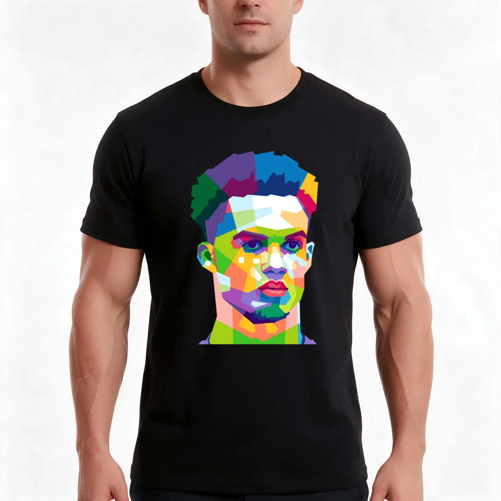 ANTONEE ROBINSON T-Shirt, Summer Casual Cotton Tee, Oversized Streetwear Tops, Vintage Graphic Print, Loose Fit Short Sleeve