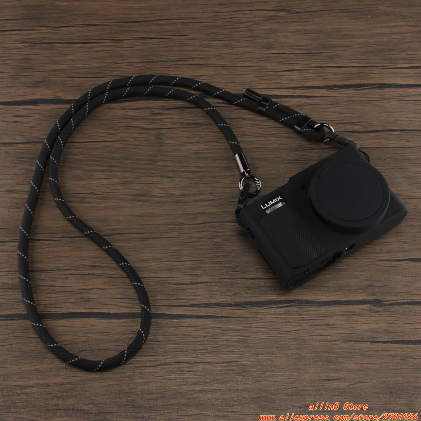 لباناسونيك لوميكس TZ99D غلاف الكاميرا ZS99 سترة سيليكون ناعمة حقيبة ساعي الرقبة معلقة المحمولة لطيف TZ99 مخصصة