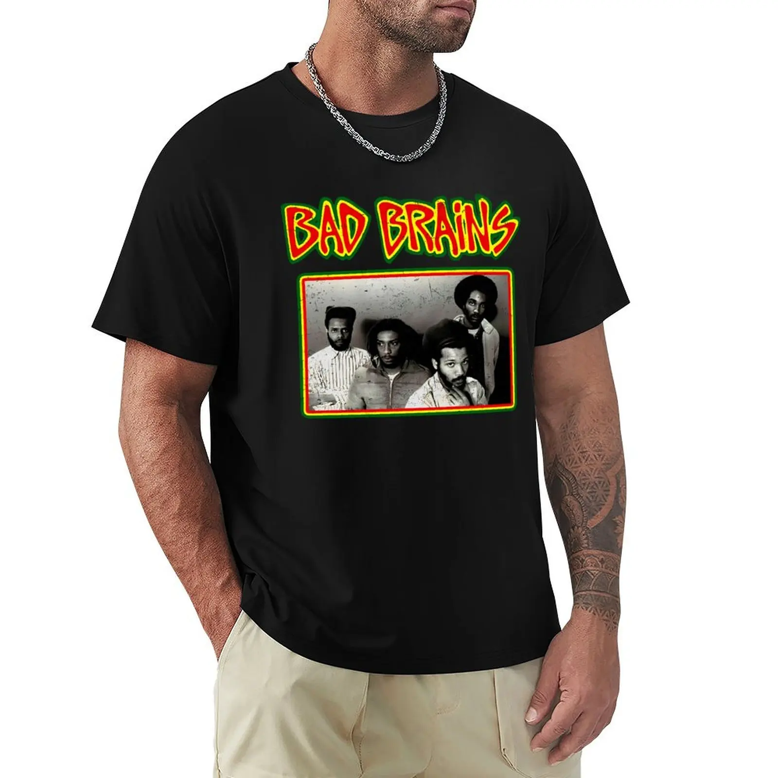 

Bad Brains T-Shirt korean fashion custom t shirt mens plain t shirts