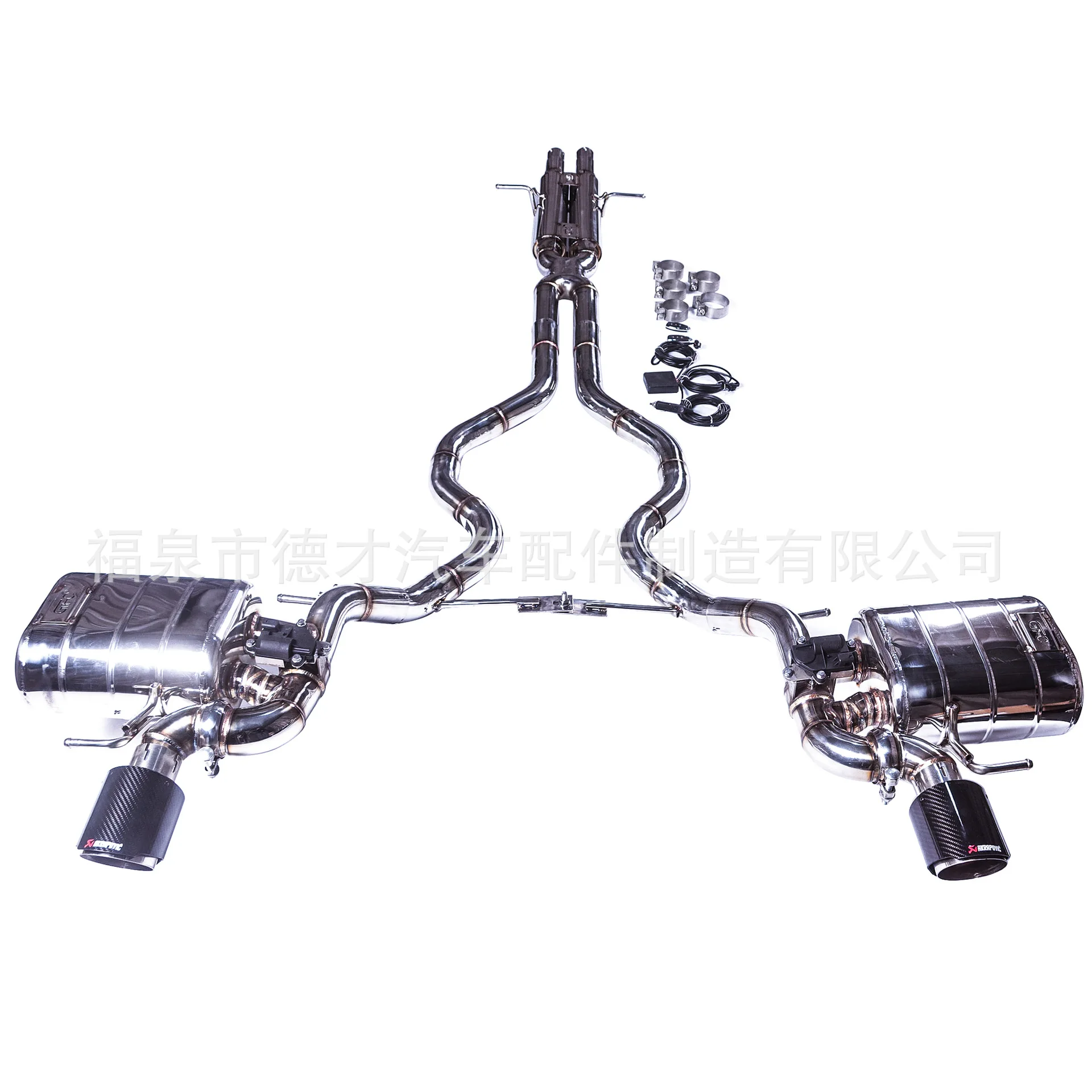 

Suitable for Land Rover Range Rover 5.0L modified GFC mid-tail electronic valve exhaust pipe modified sound wave exhaust system