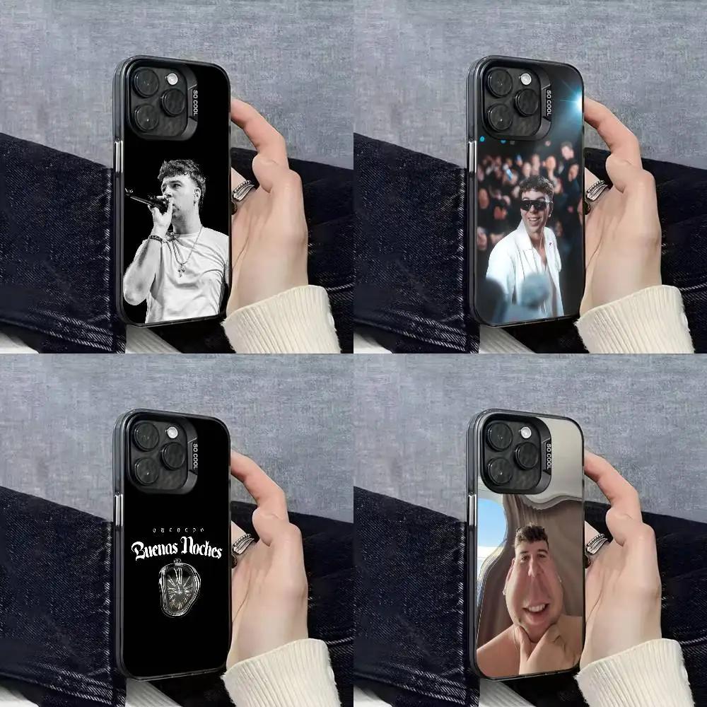 Q-Quevedo BUENAS NOCHES Handyhülle für iPhone 17,16,15,14,13,12,Pro,Max,Plus,E,SE4,Air,Mini Black IMD Box