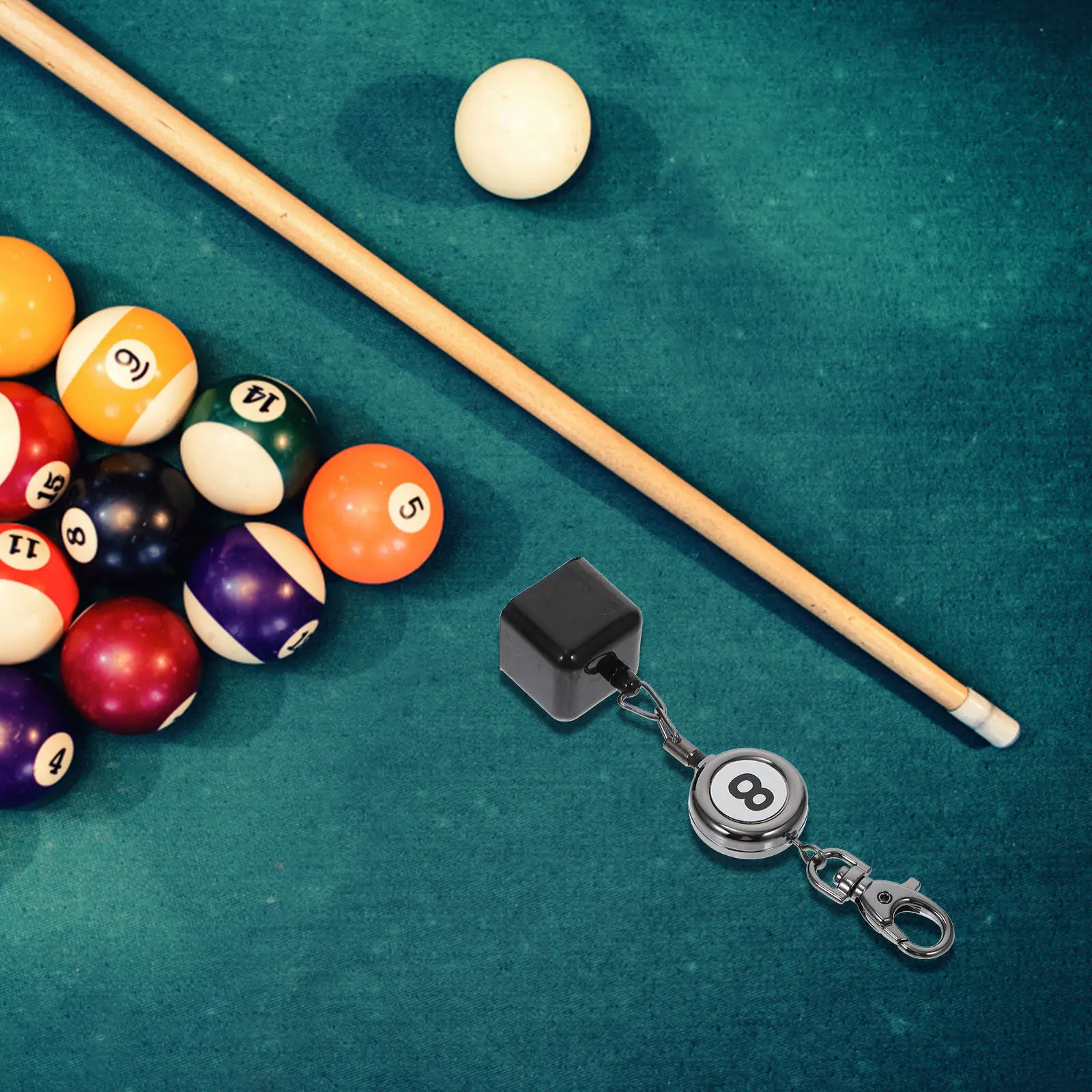 

Billiard Hand Chalk Holder for Billiards Holders Cue Snooker Bag Cover