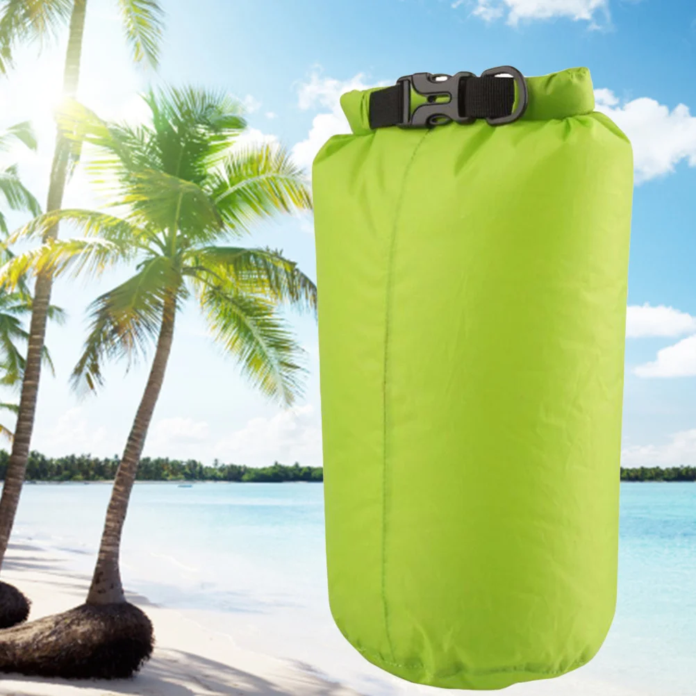 Zaino impermeabile da 8 litri per kayak, rafting, canottaggio, escursionismo, campeggio, pesca, verde, durevole, pulire, multiuso