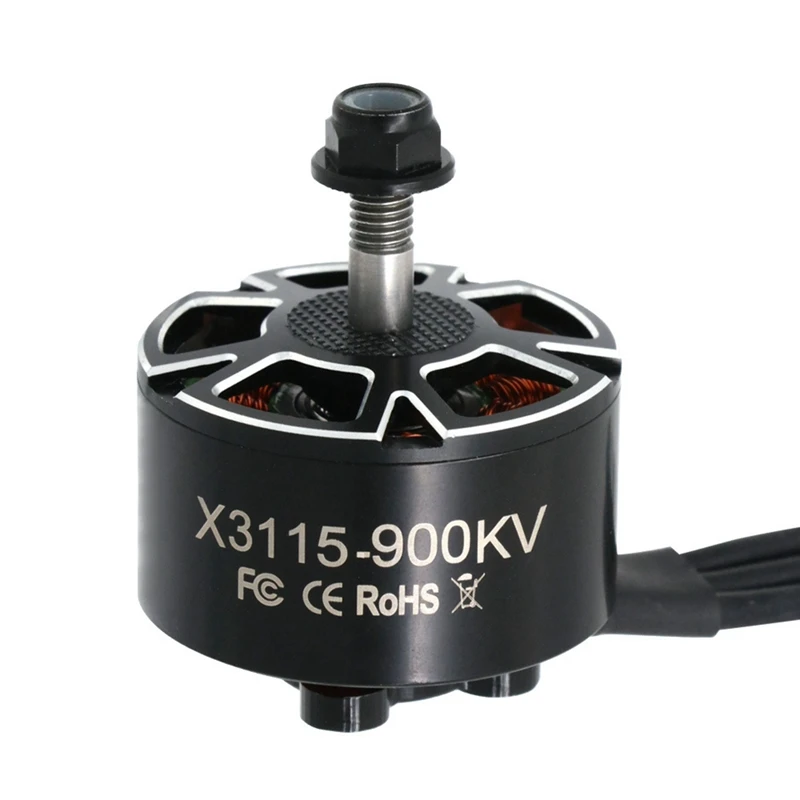 Moteur sans balais X3115 pour importateur de course FPV RC multirotor 6S, accessoires de bricolage, 4 pièces