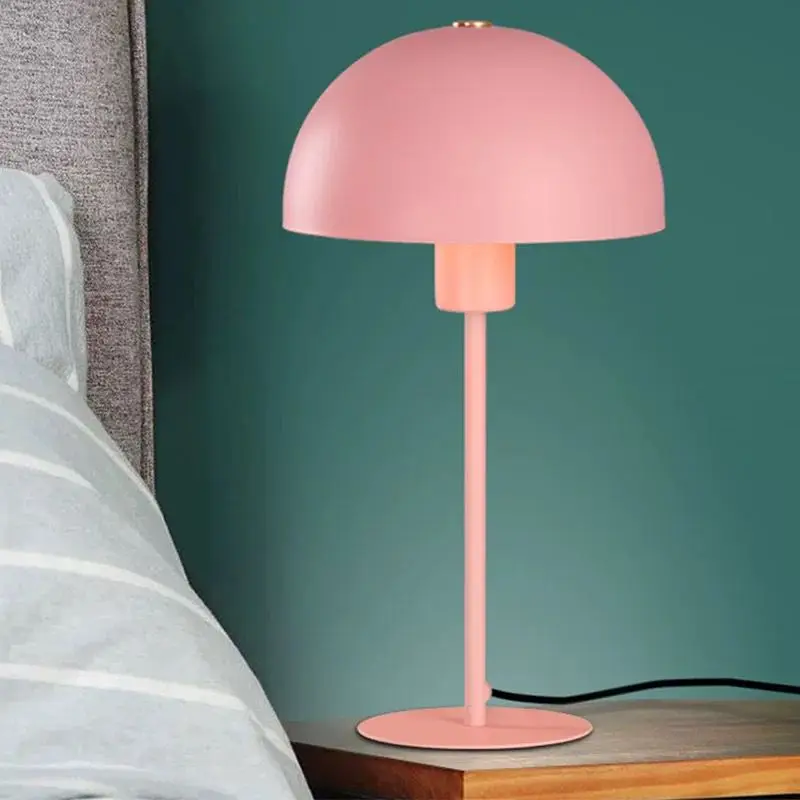 fashion personality candy table lamp study bedroom bedside lamp modern minimalist creative iron desk lamp
