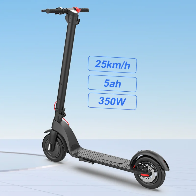 350W E Step Escooter 45km 25kmh Waterproof Removable Battery Folding Adult Electric Scooter Skateboard