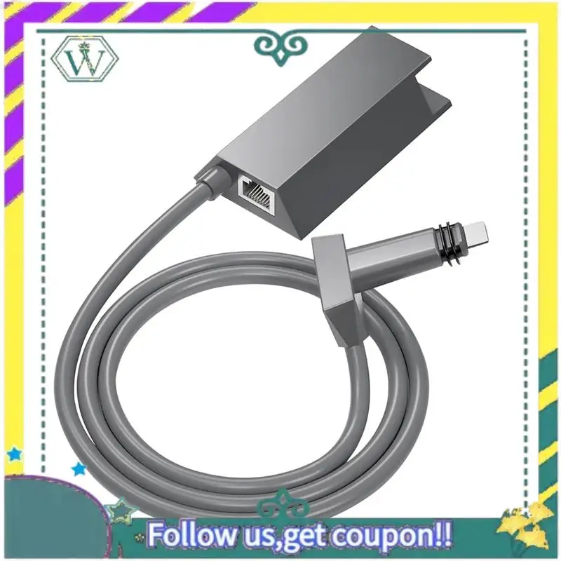 

Адаптер A28Q-Ethernet для проводной внешней сети, подключение к Starlink Actuated Gen 2 с помощью спутниковой антенны Starlink, RJ45