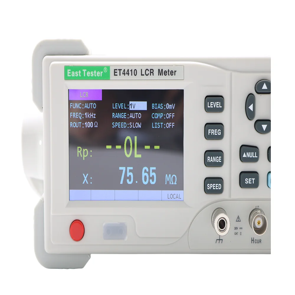 East Tester-Pont électrique de bureau, ET4401, 4410 02/10/2018, Puzzles d'impédance, Mesure de l'inductance itance, Compteur LCR numérique