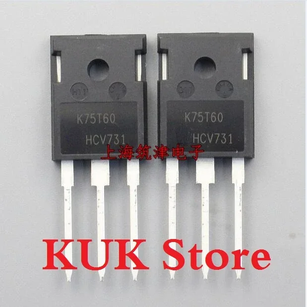 Imported Original 100% NEW K75T60 IKW75N60T