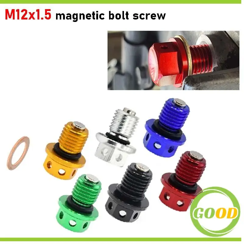 

M12x1.5 magnetic oil drain bolt oil pan oil drain plug nut oil drain plug magnetic accessory