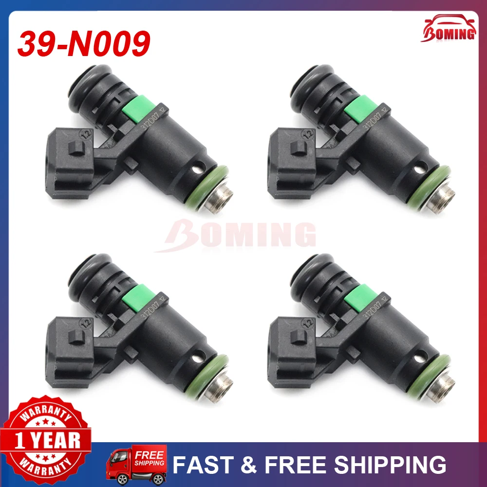 

1/4pcs New Car Fuel Injector Nozzle 39-N009 For Auto Valve Car Accessories F028X31737 39N009 39 N009