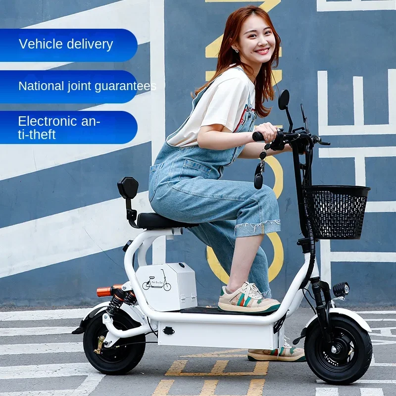 TLL Electric Scooter Adult Lithium Electric Car Folding Small Scooter Battery