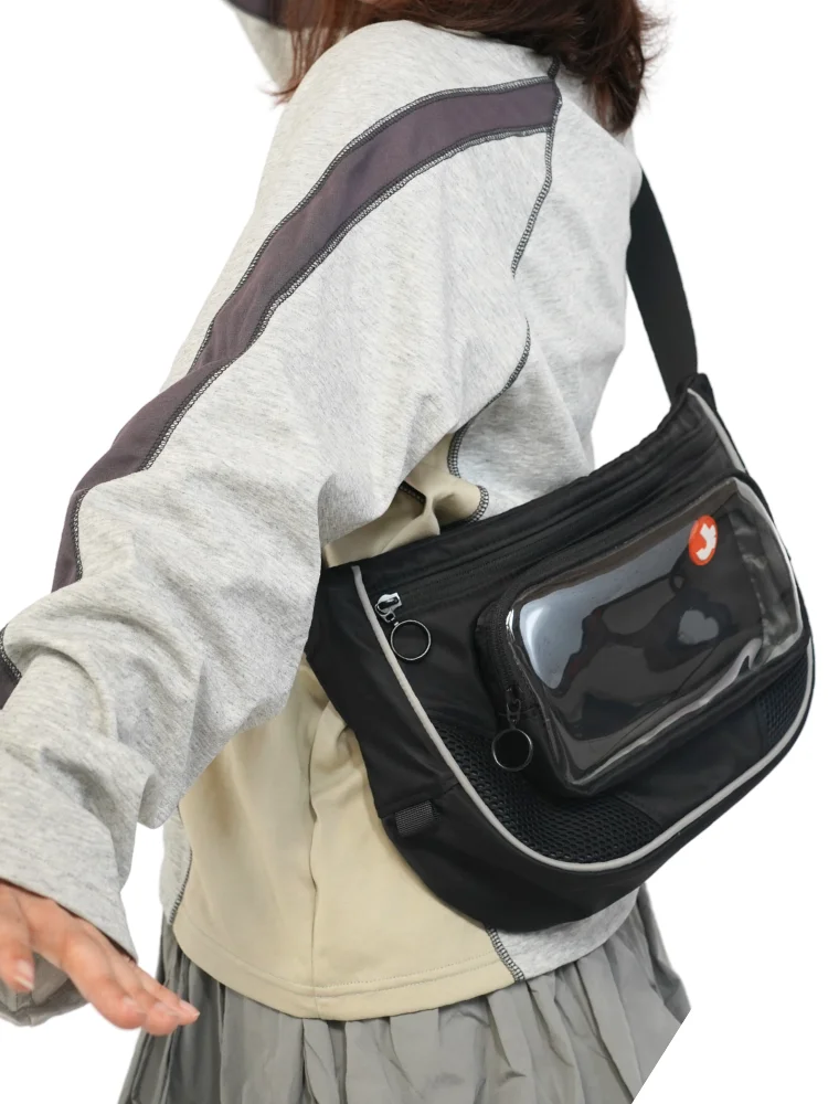 

Original Design Two-dimensional Lta Bag Baby Bag for Men Women Daily Commuting Large-capacity Messenger Bag Neutral Sports Wind