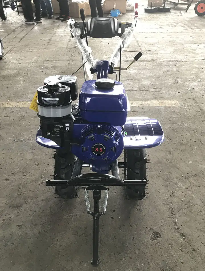 Power tiller with double PTO