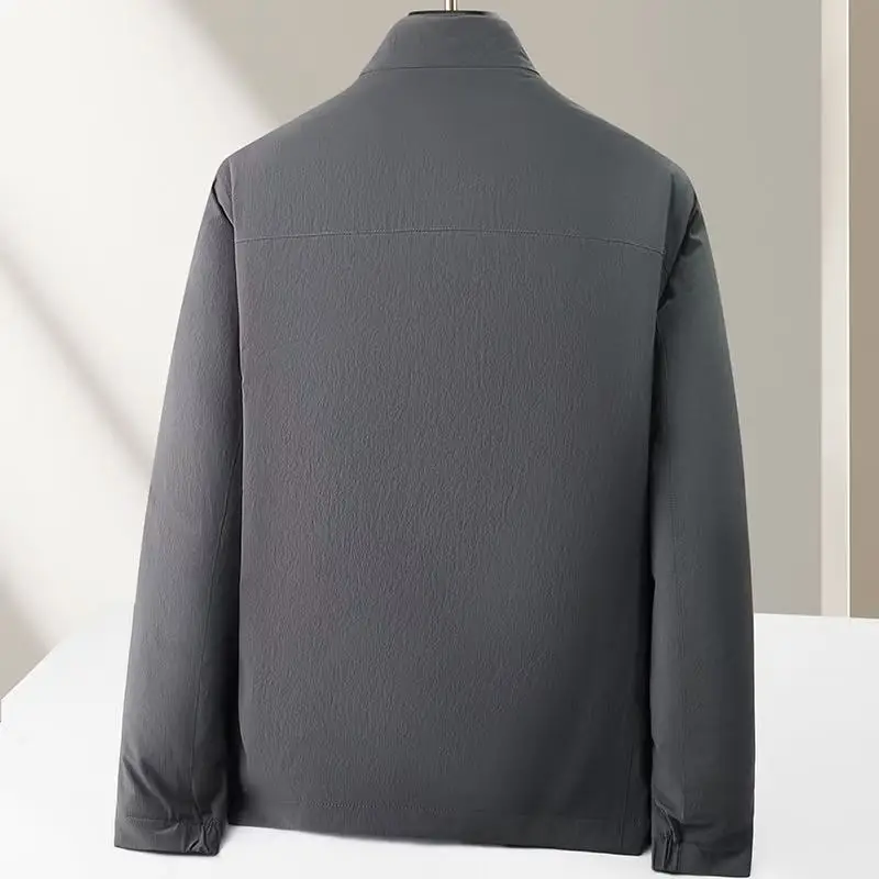 Autumn/Winter New Men's Goose Down Jacket Thickened Warm Business Leisure High Quality Stand up Collar Goose Down Inner Tank Coa