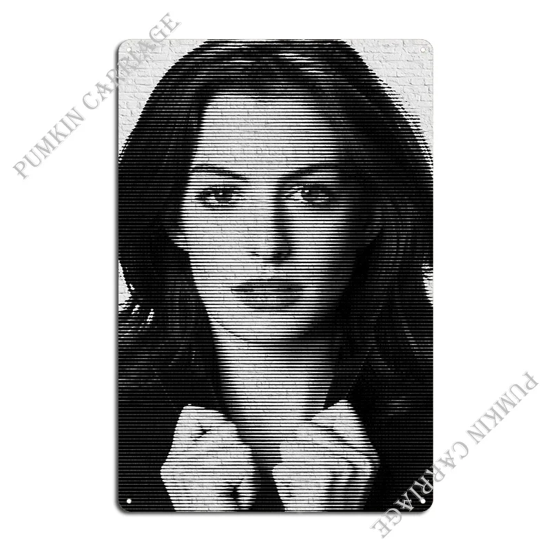 Anne Hathaway Metal Plaque Poster Club Garage Pub Living Room Print Tin Sign Poster