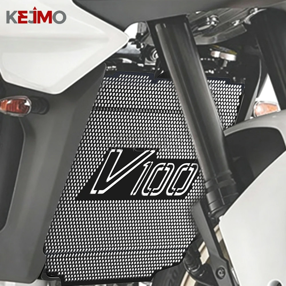 

FOR Moto Guzzi V100 Accessories v 100 Mandello S 2023 2024 Radiator Grille Guard Protector Cover Stelvio 1000 2024 2025 2026