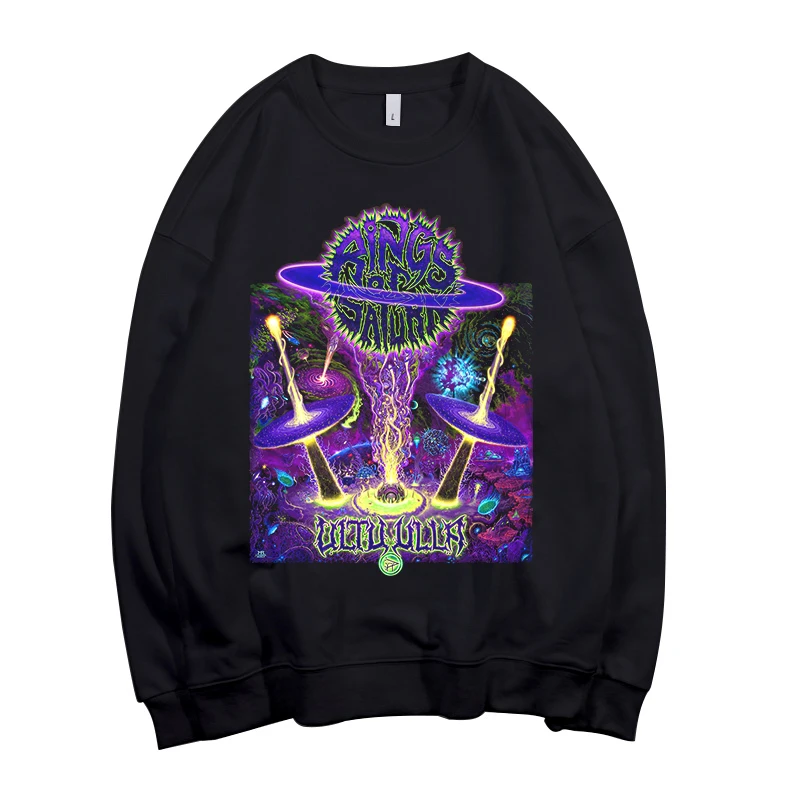 

Rings of Saturn Ultu Ulla Fleece Streetwear Hoodies Fashion Alien Print Men/Women Sweatshirt Long Sleeve Harajuku Pullovers