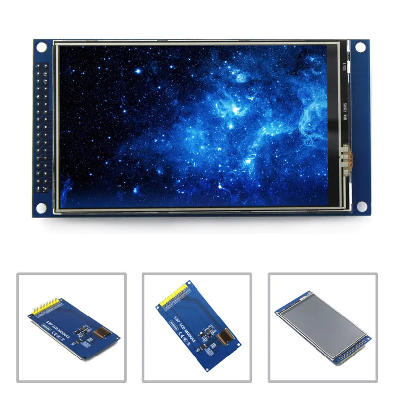 Nuovo modulo touch screen TFT LCD da 4 pollici IPS full view Ultra HD 800X480 con piastra di base