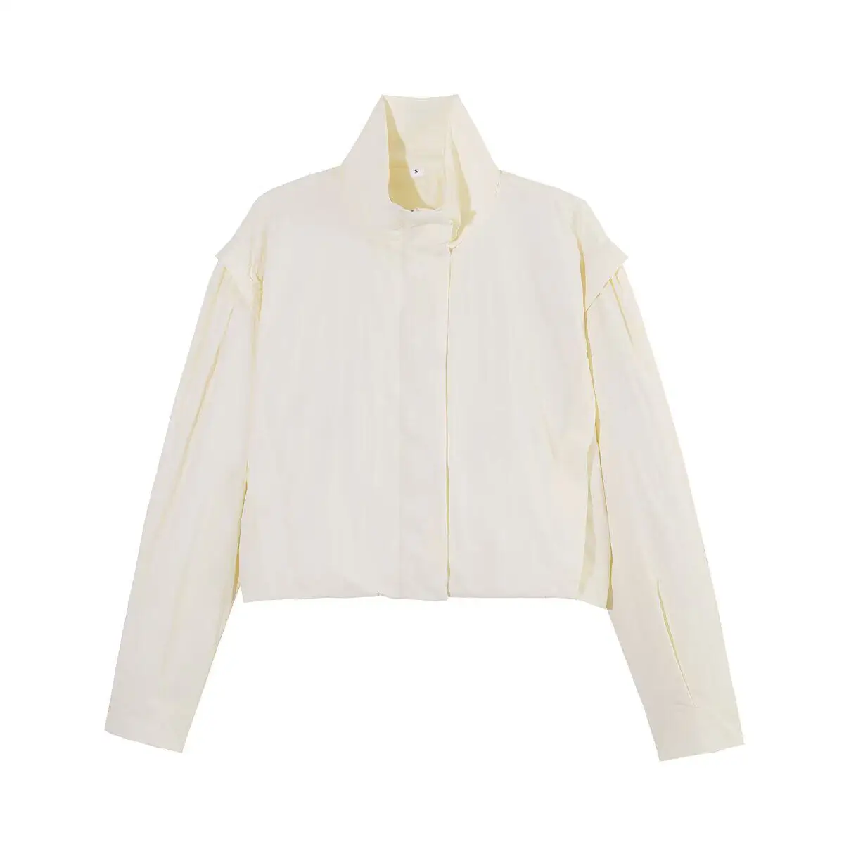 Fashionable ZR Spring New Women's Jacket UV Protection Stand Collar All-Match Outerwear Polyester Short Zipper Coat for Ladies