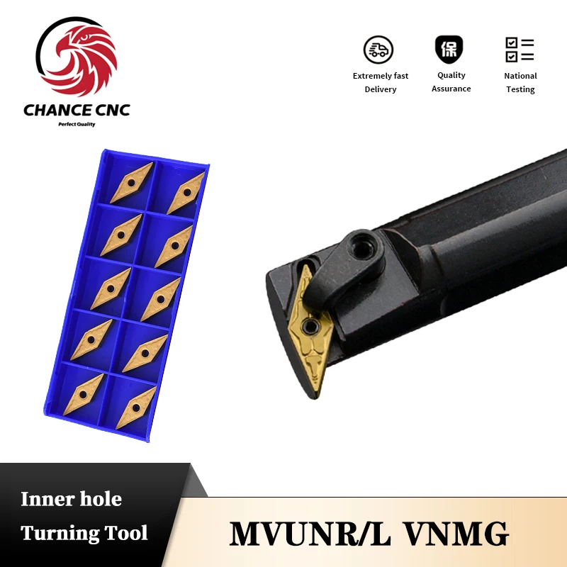 

S20R-MVUNR16 S25S-MVUNR16 S32T-MVUNR16 Inner hole Turning Tool Holder Carbide Inserts VNMG120404 Internal boring tool lathe tool