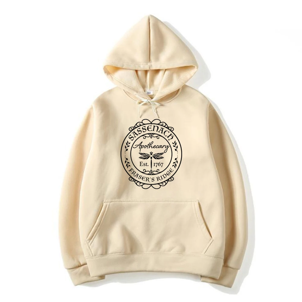 Sassenach Hoodie Outlander Book Series Hooded Sweatshirt Jamie Fraser Hoodies Women Long Sleeve Pullovers Sassenach Fan Gift