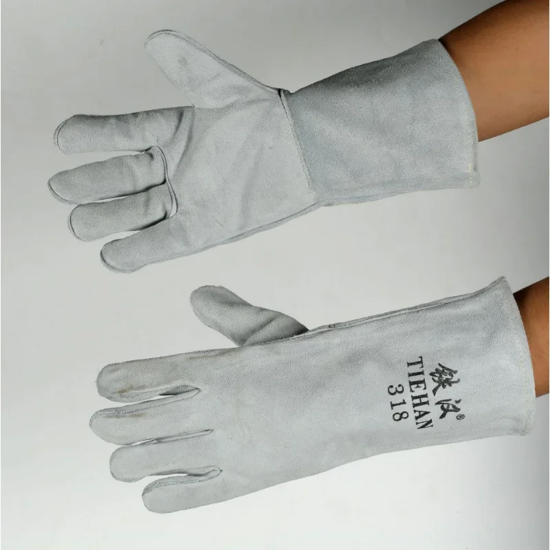 1 Pair TIG Welding Gloves Soft Sensitive Gloves Single/double Layer Cowhide Cuff High Quality Welding Gloves