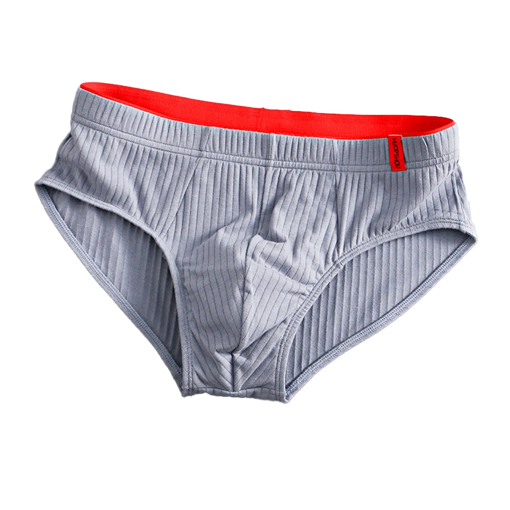 Männer täglich Slips dünne Mesh Unterwäsche solide weiche Baumwolle Shorts Höschen Bugle Pouch Unterhose atmungsaktive elastische Dessous