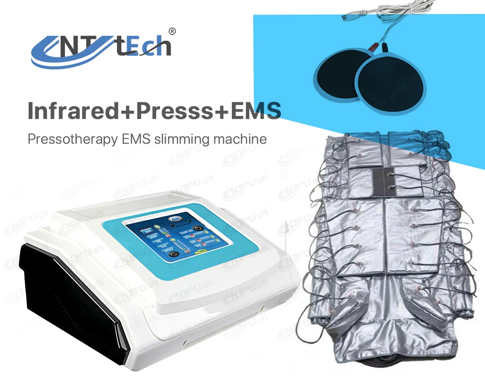 3 in 1 lymphatic far infrared presoterapia air pressure pressotherapy