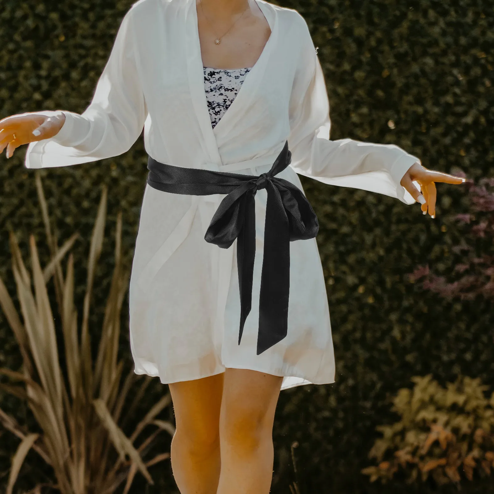 

Women Cloth Waist Belt Long Adjustable Sash Belt for Wedding Dress Evening Party Formal Occasion Belts for Women Formal Dress